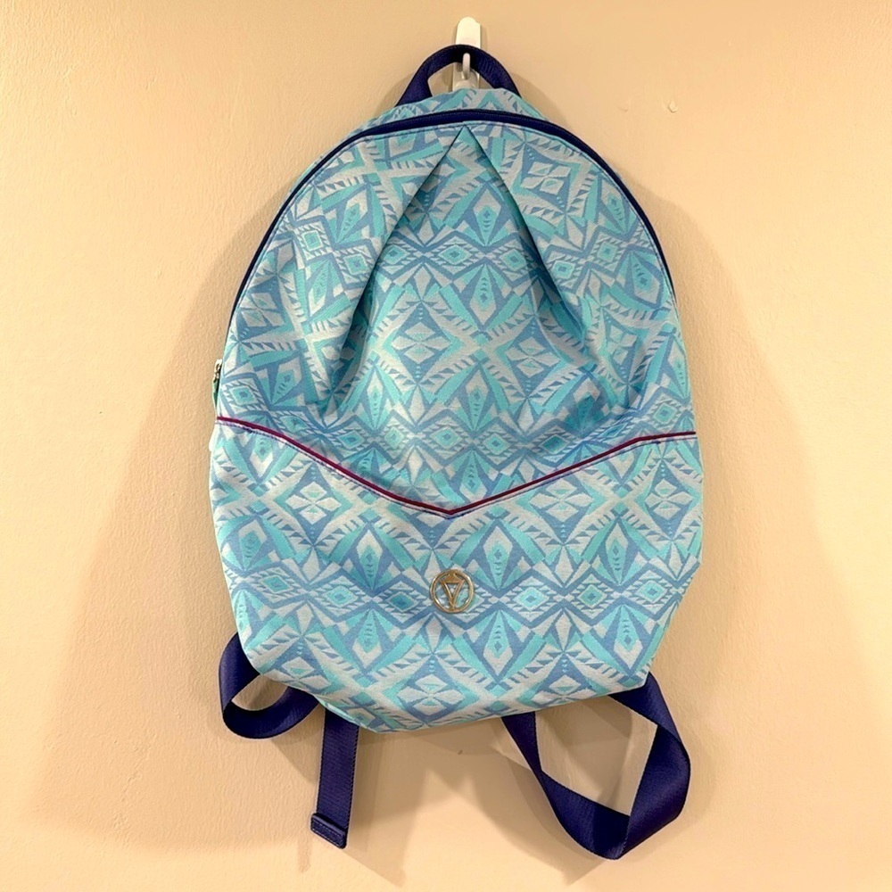 Ivivva by Lululemon kids frosted blue school backpack